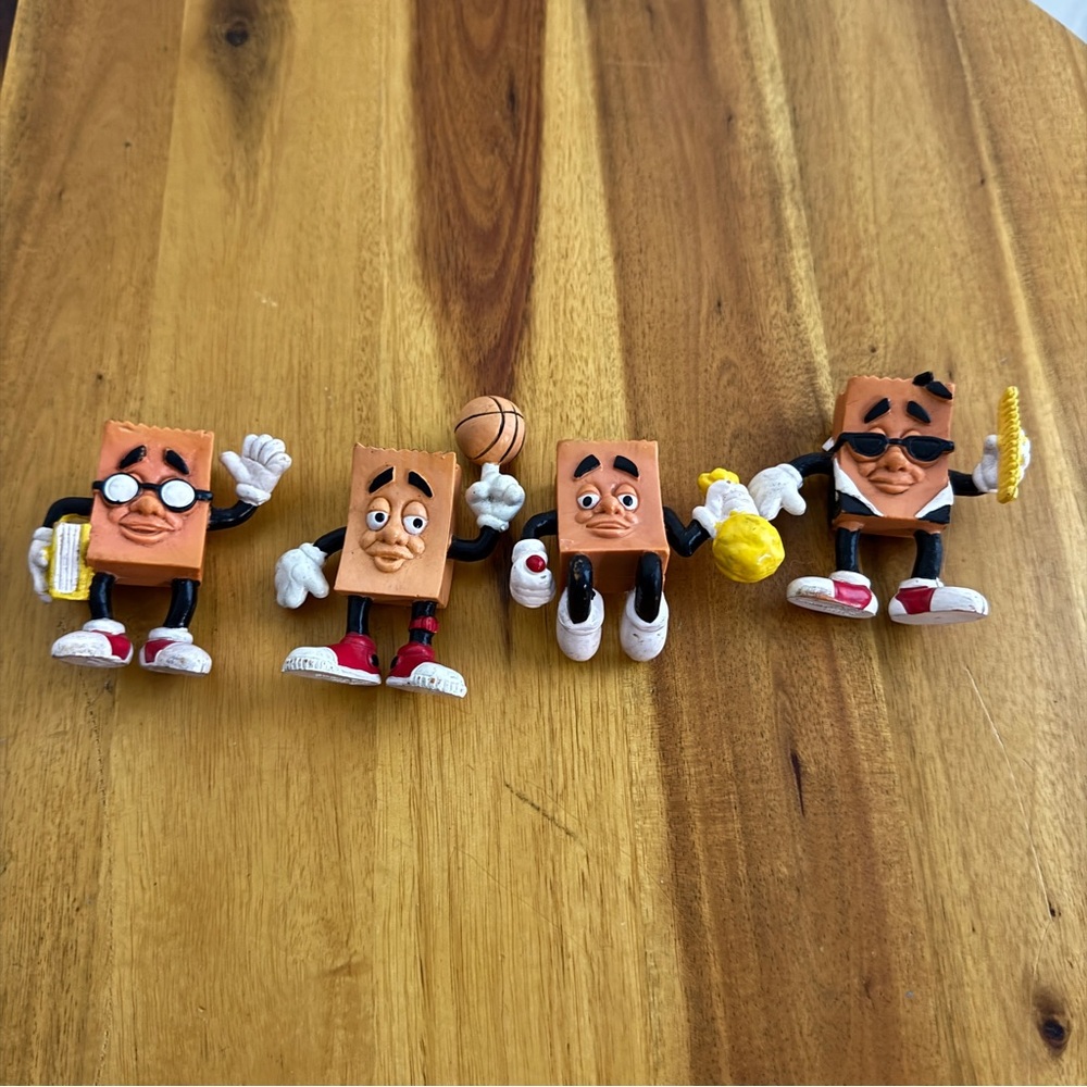 Sonic 1989 brown bag juniors lot‎ of 4